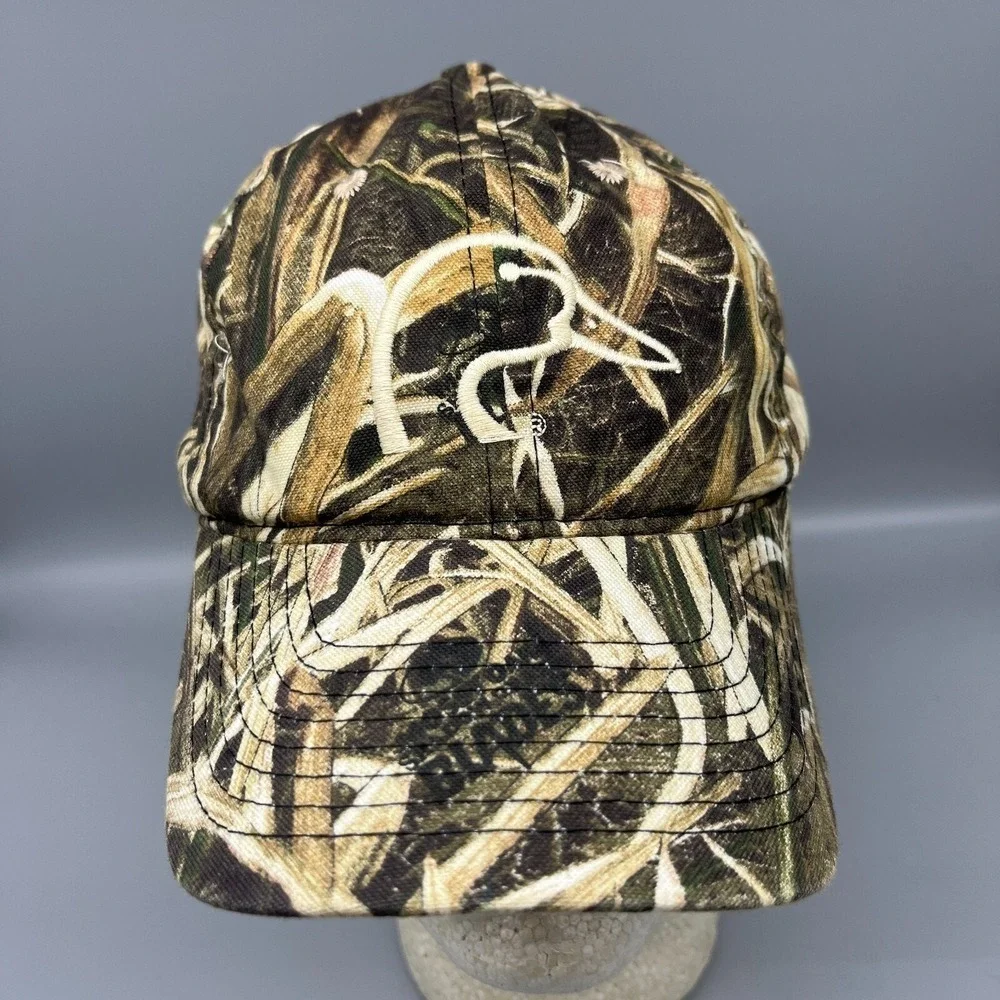 Ducks Unlimited Mens One‎ Size Camo Hunting Hat Outdoor Cap Mossy Oak Waterfowl